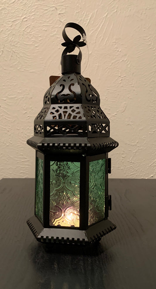 Green Moroccan Lantern